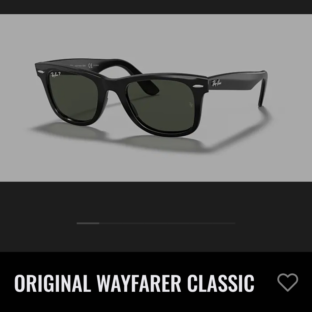 Ray-Ban Black Wayfarer Classic Sunglasses
